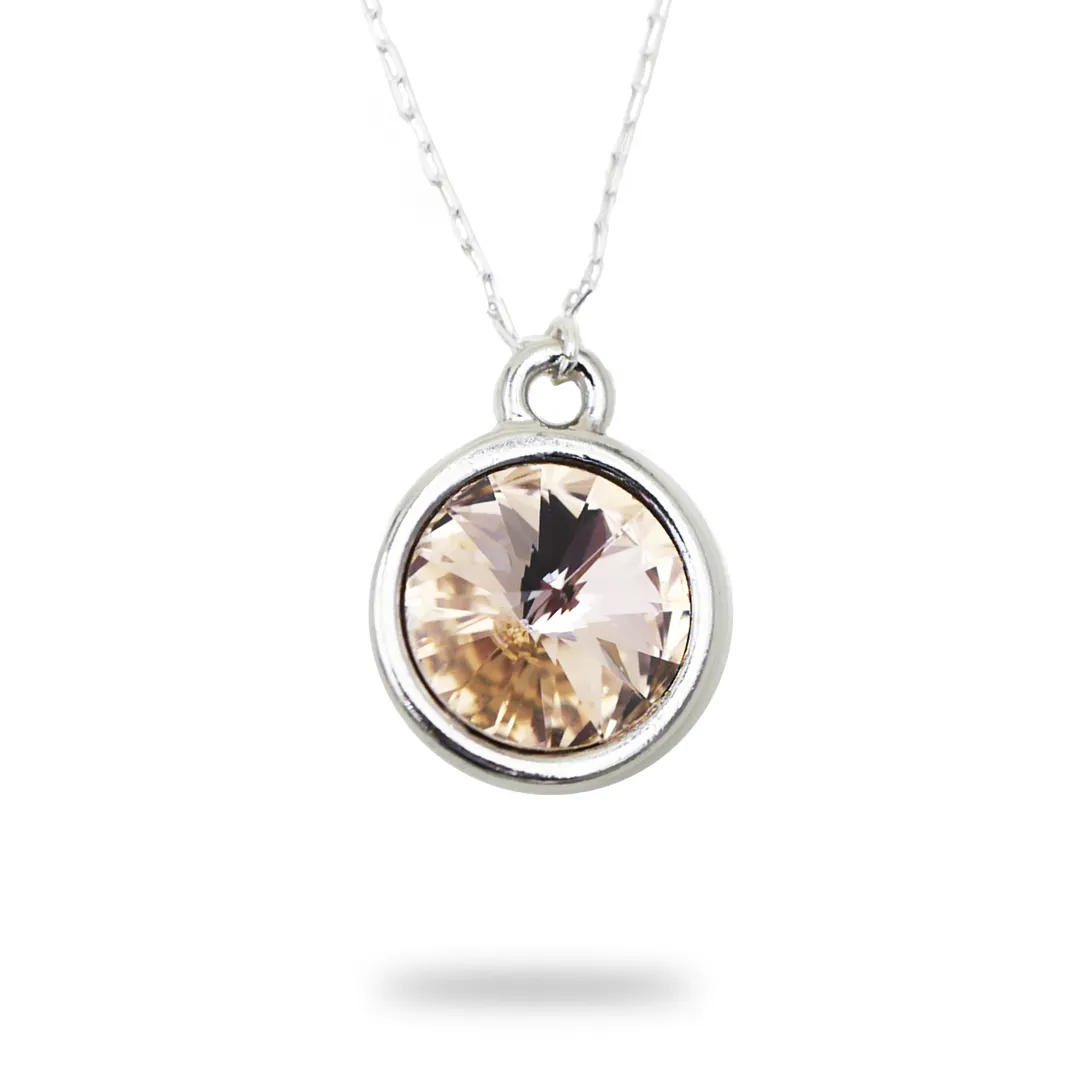 Moonlight Crystal Jewel Necklace
