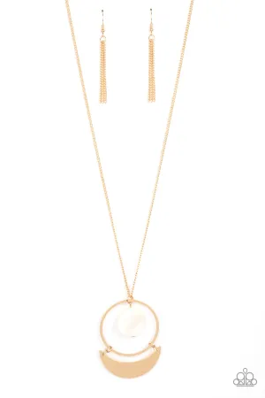Moonlight Sailing - Gold Necklace