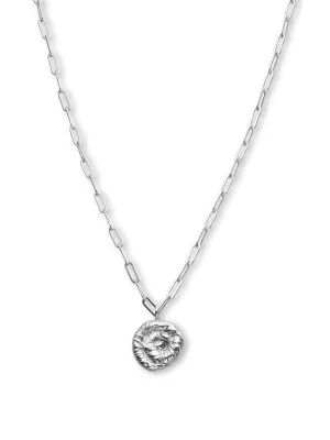 Nautilus Pendant Necklace - Silver