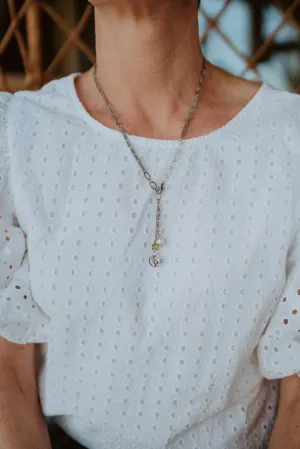 New Silver Bee Necklace #2