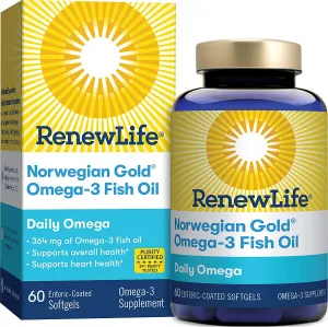 Norwegian Gold Daily Omega, 60 Soft Gels