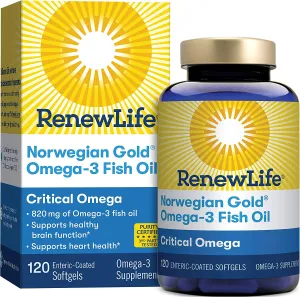 Norwegian Gold Omega-3 Fish Oil Orange