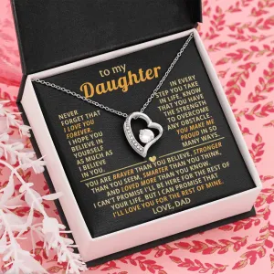 (Only a few left) TO MY DEAREST DAUGHTER - You are smart and capable of achieving anything - Forever Love