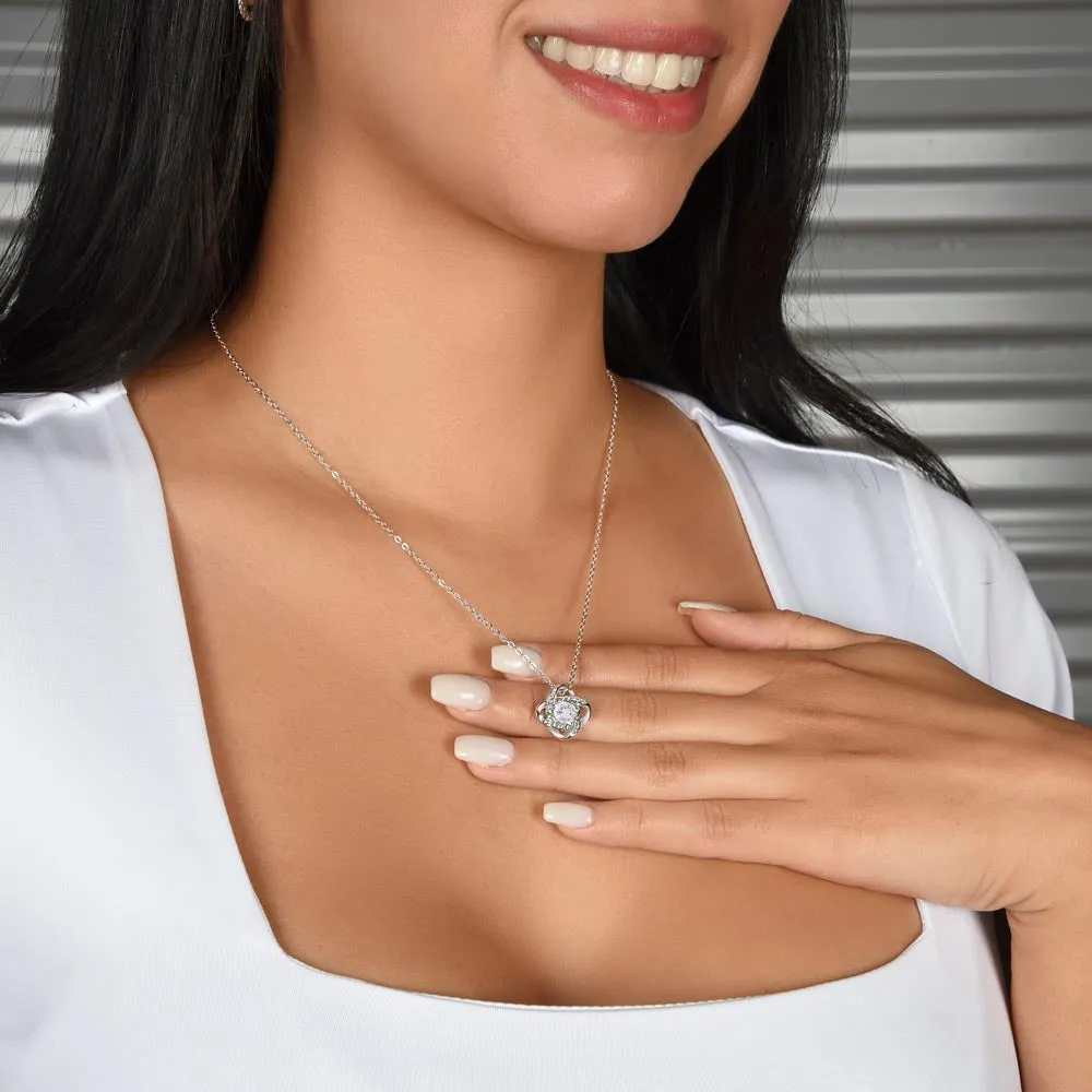 Our Granddaughter - Always With You ♥️ Beautiful 14k White Gold Necklace Gift Bundle