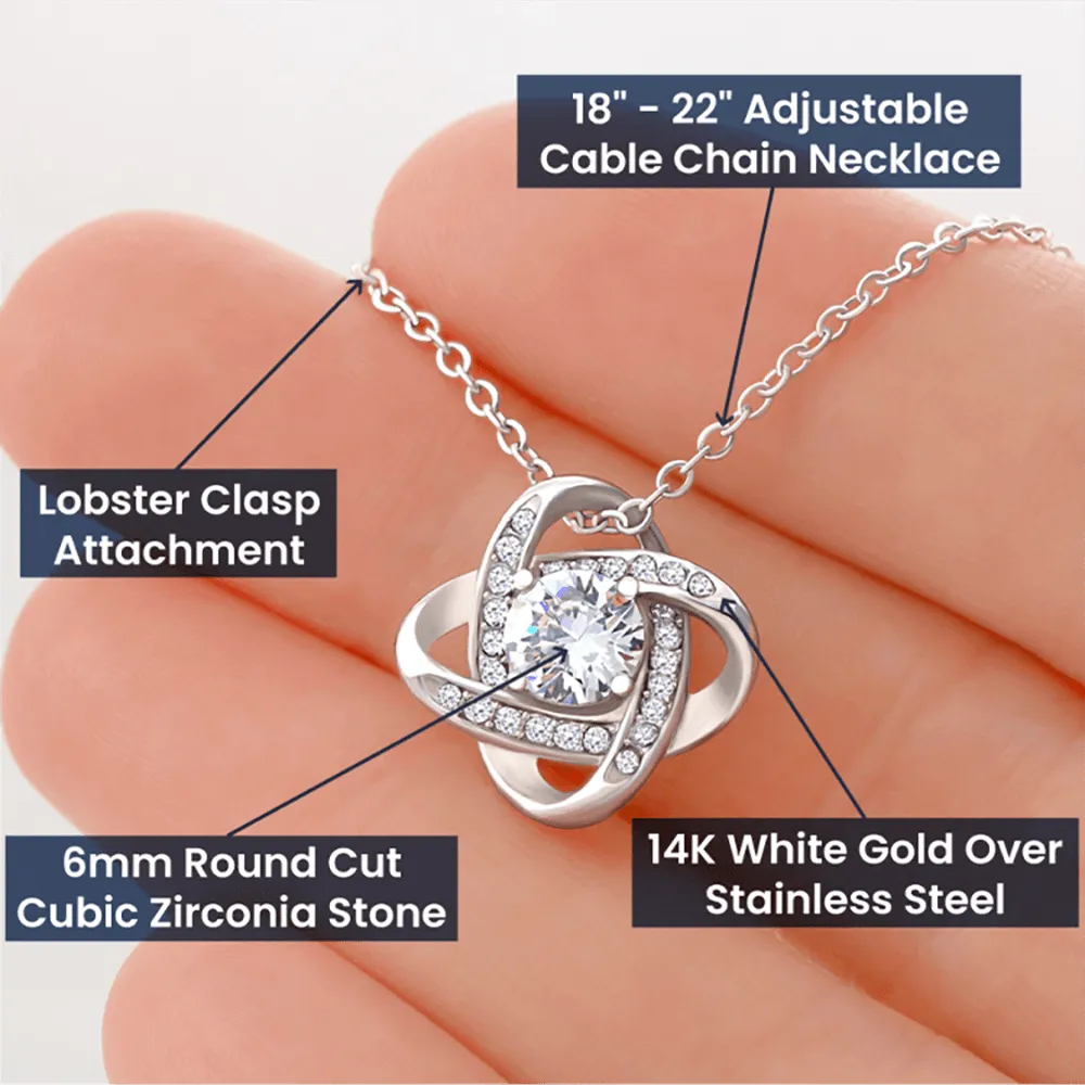 Our Granddaughter - Always With You ♥️ Beautiful 14k White Gold Necklace Gift Bundle
