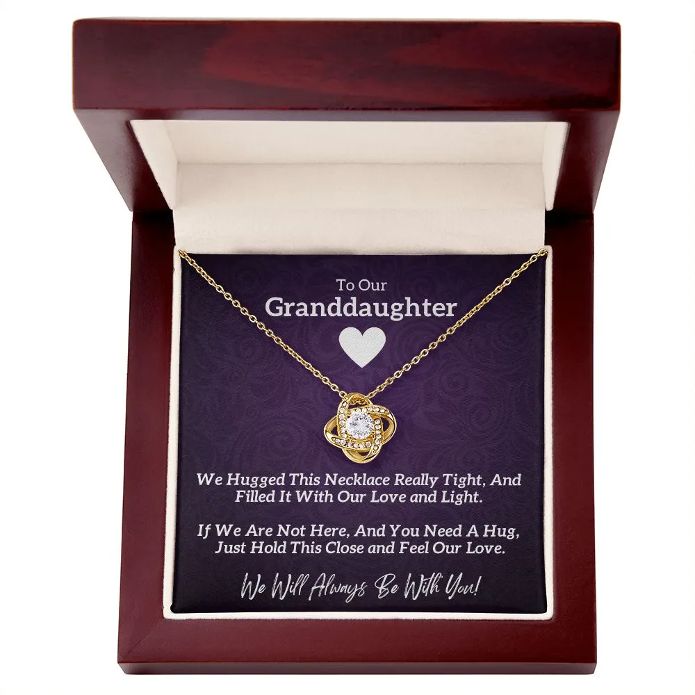 Our Granddaughter - Always With You ♥️ Beautiful 14k White Gold Necklace Gift Bundle