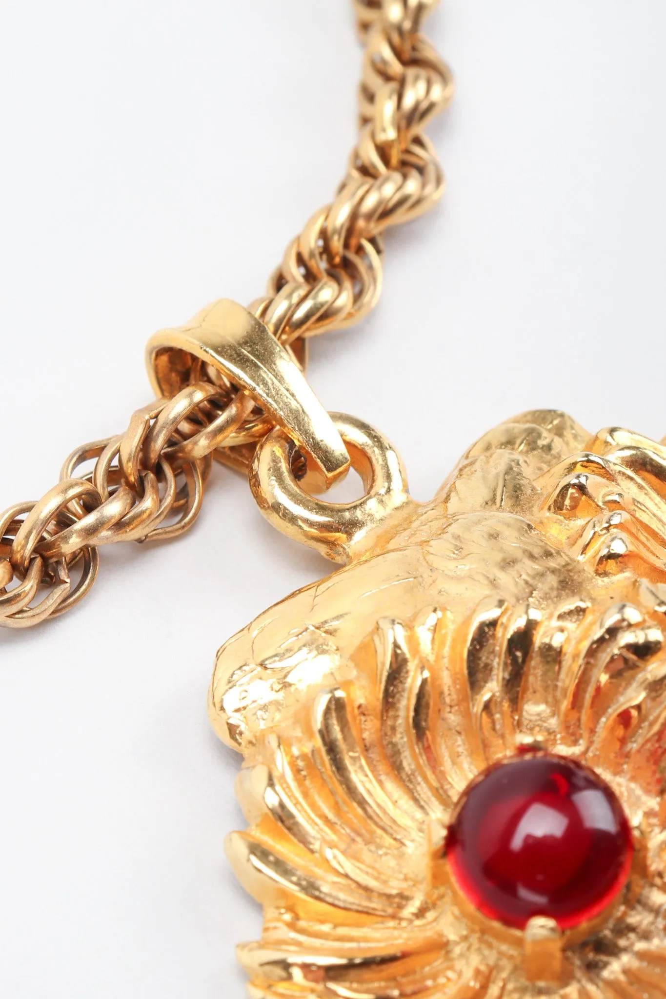 Owl Eyes Fringe Pendant