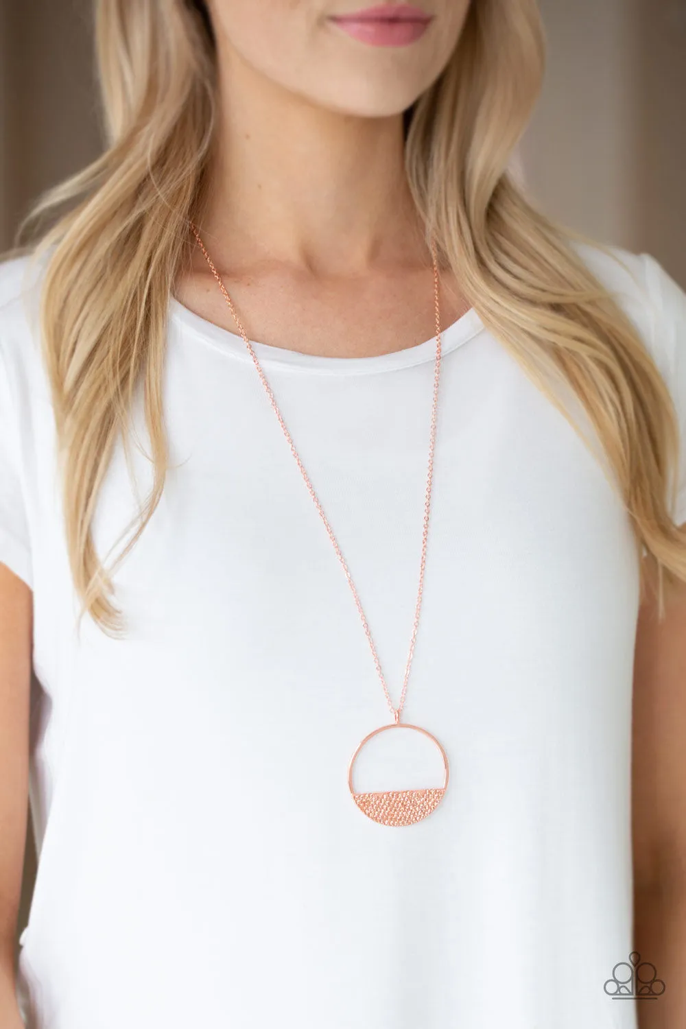 Paparazzi Bet Your Bottom Dollar Necklace Copper