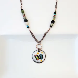 Patchwork - One of a Kind - Long Necklace