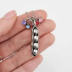 Pea Pod Necklace