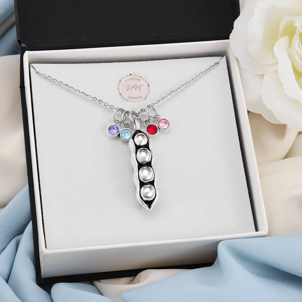 Pea Pod Necklace