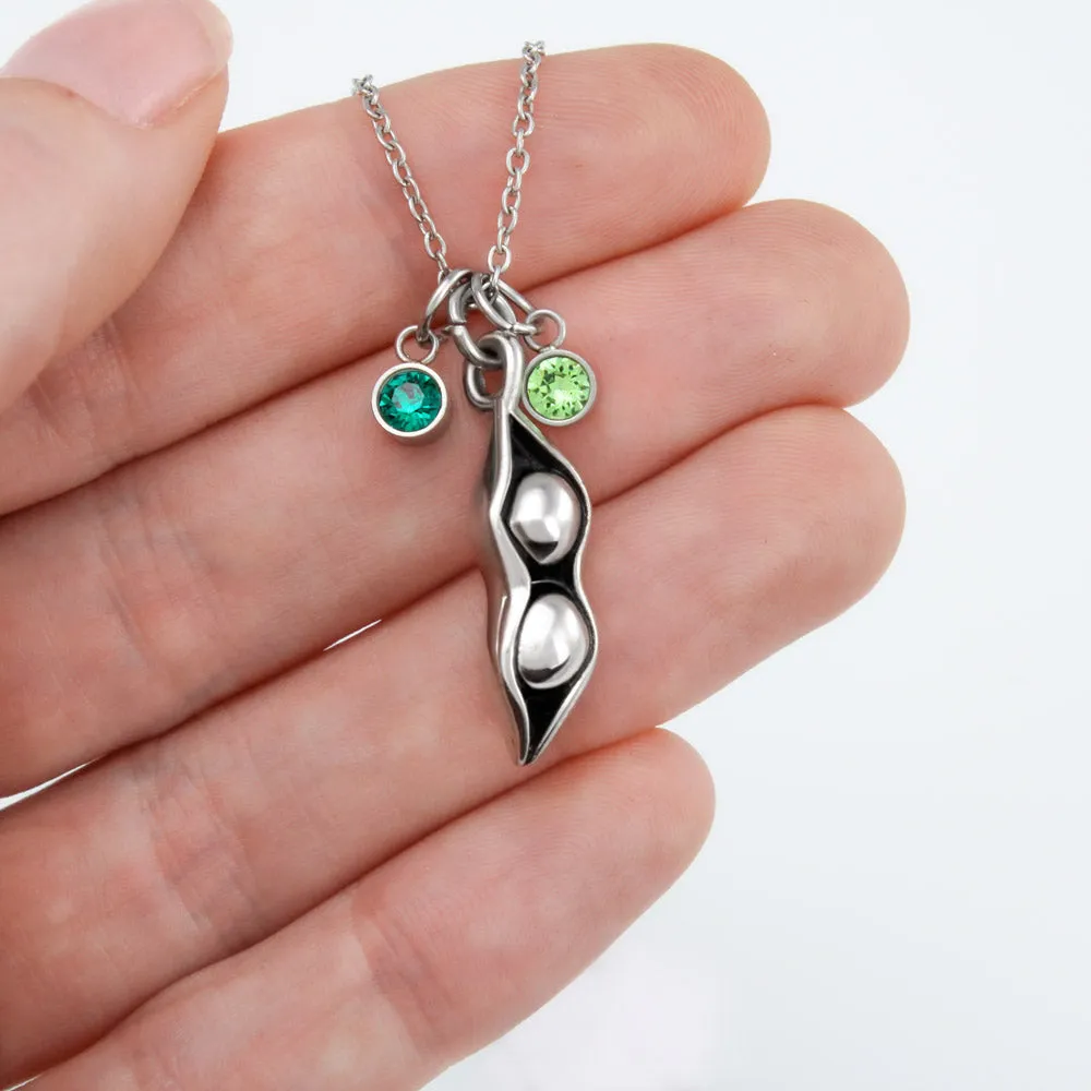 Peas In A Pod Graduation Gift Necklace, Graduation Gift for Daughter, College Graduation Gift for Her, High School,