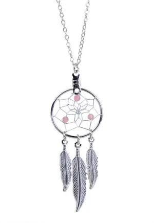 Pendant Dreamcatcher Birthstone October