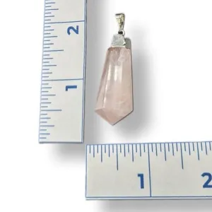 Pendant Rose Quartz Teardrop