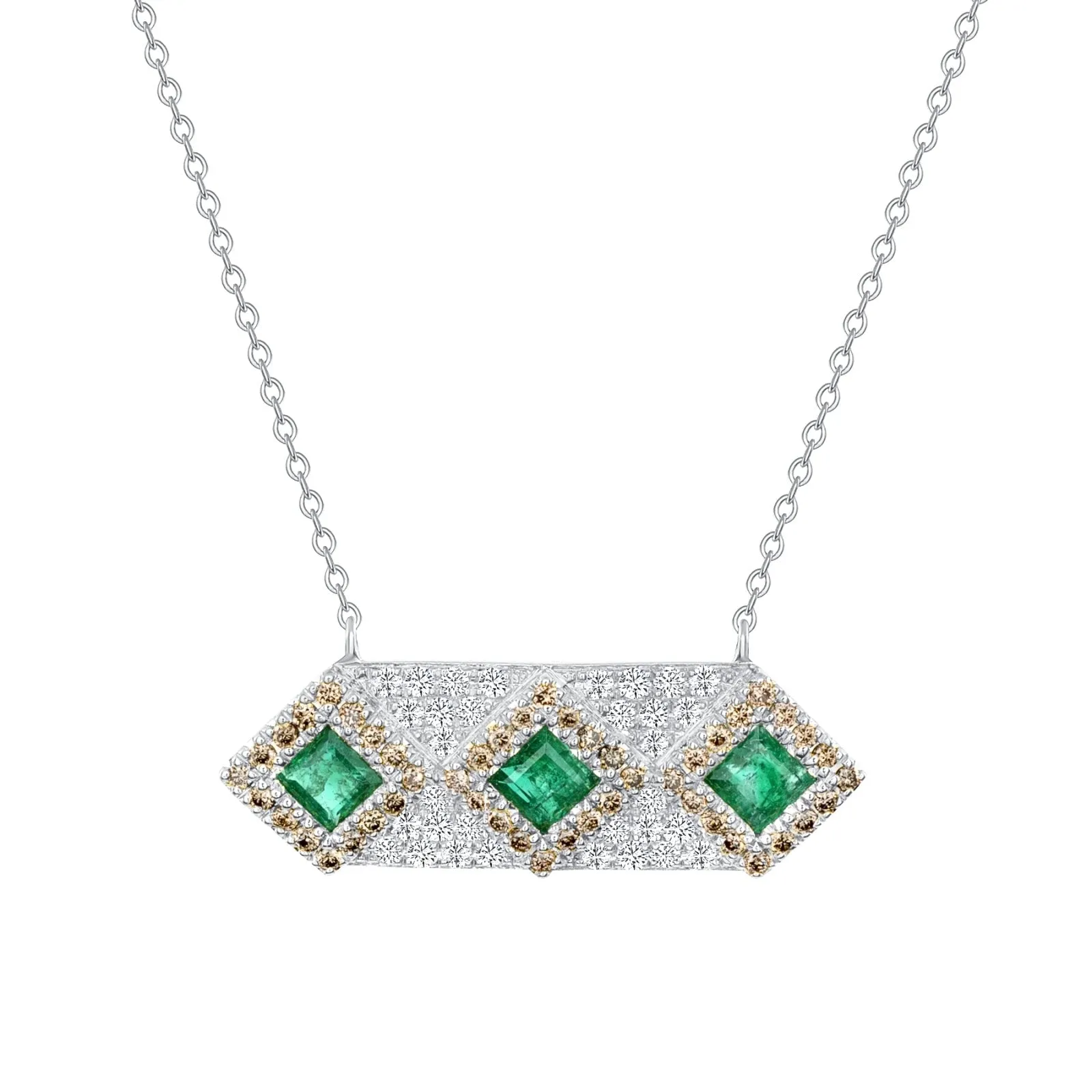 Queenly Emerald Necklace