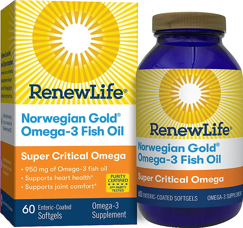 Renew Life - Norwegian Gold Super Critical Omega 60caps