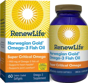Renew Life - Norwegian Gold Super Critical Omega 60caps