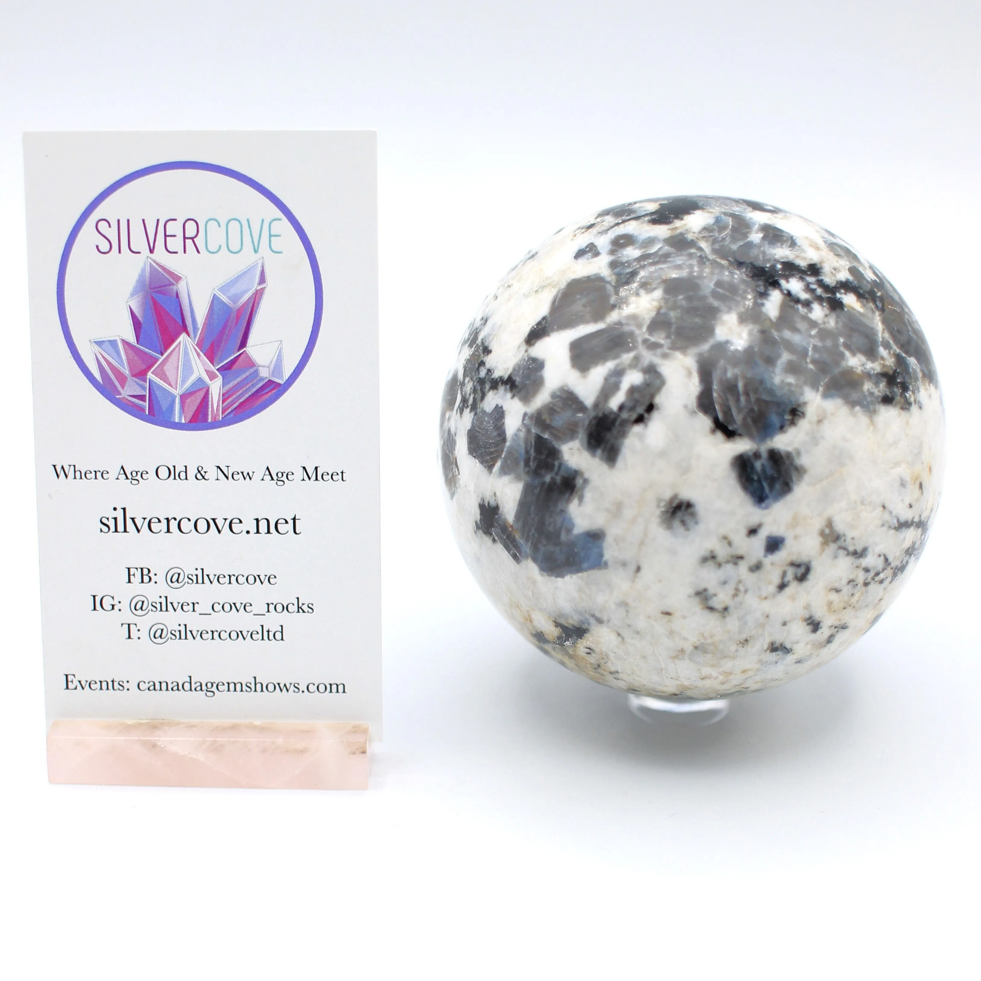 Revelstoke (BC) Eye Of Odin Sapphire 76mm Sphere