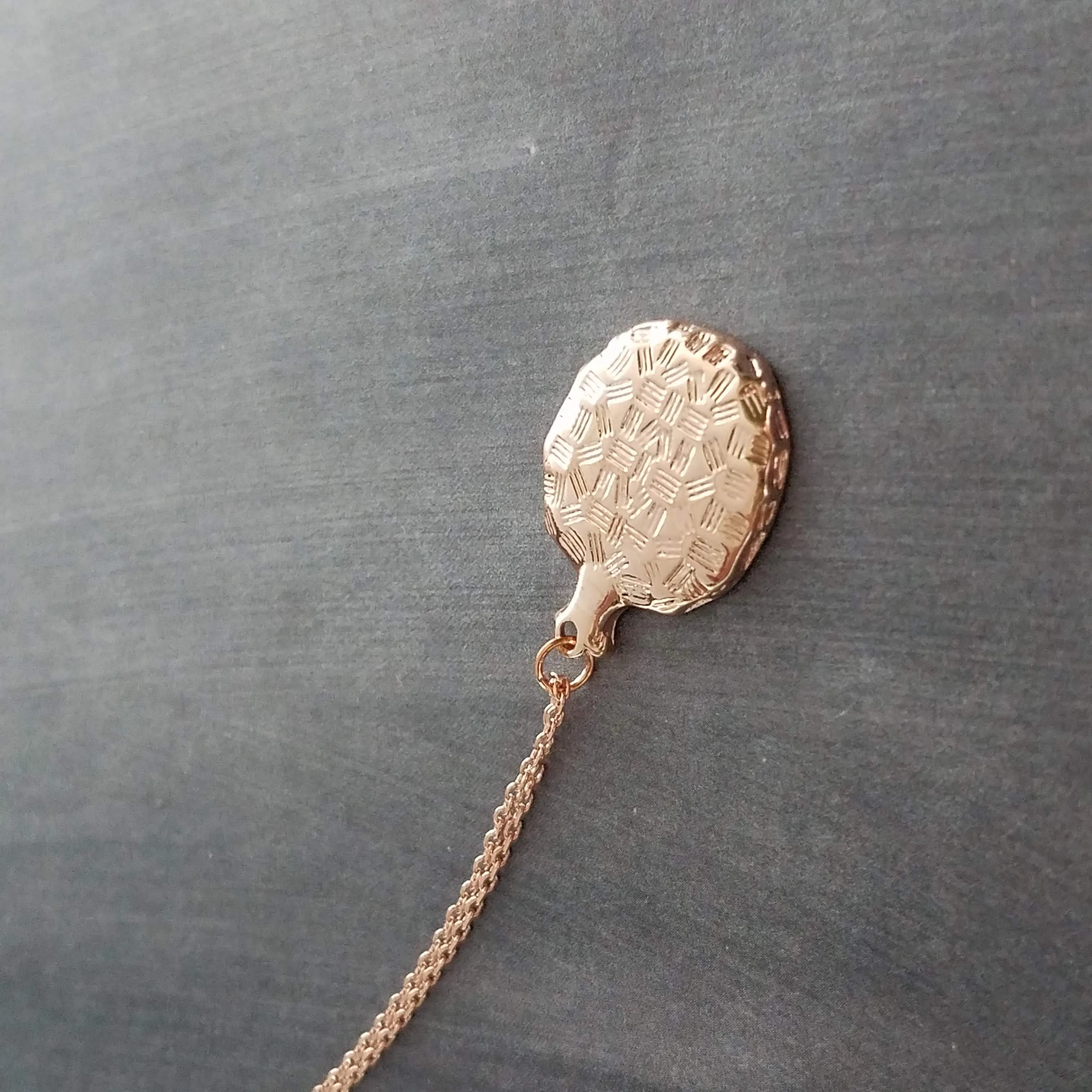 Rose Gold Pomegranate Necklace, maroon red seeds, fruit necklace, fertility necklace, pomegranate pendant, open half pomegranate, seed necklace
