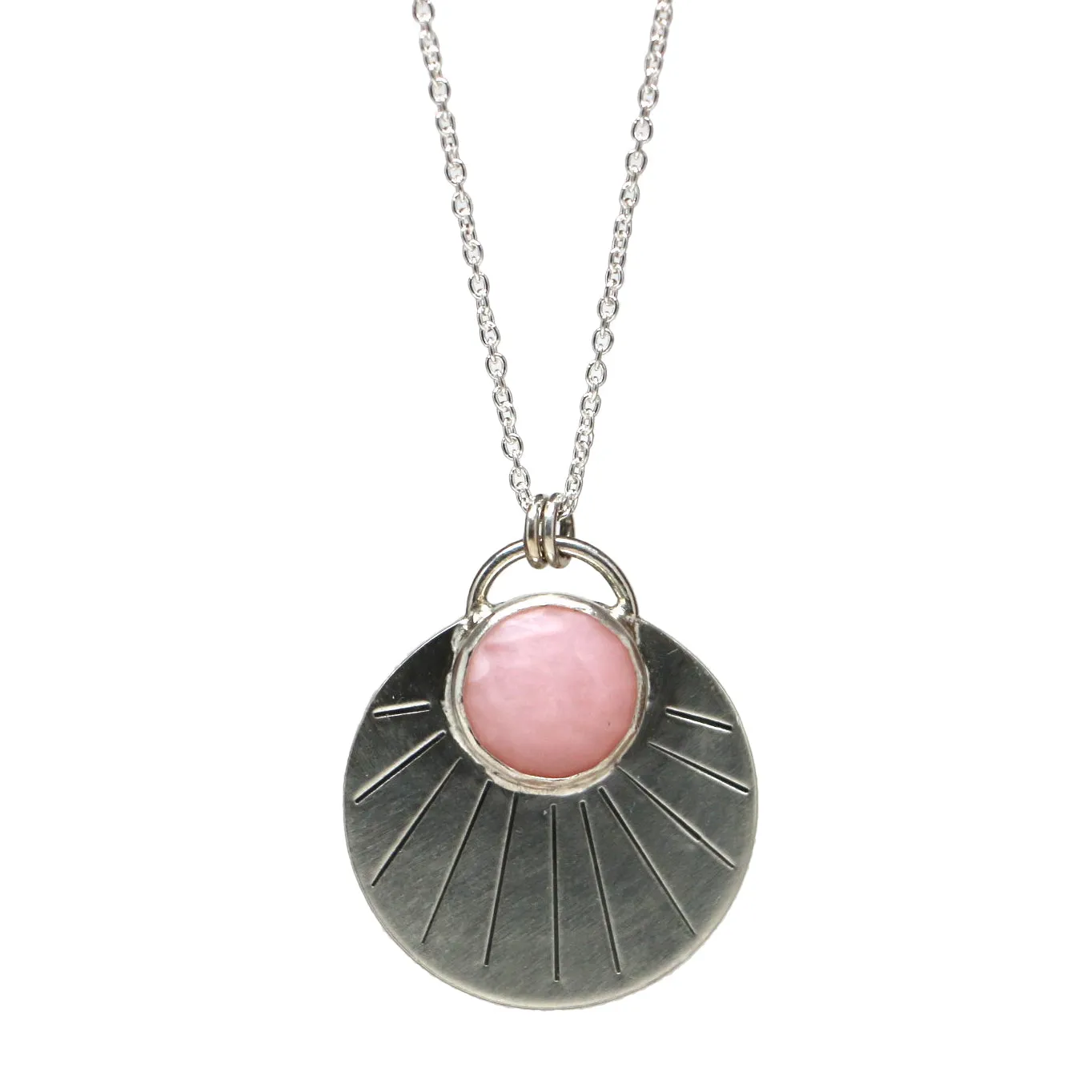 Rose Quartz Rising Necklace