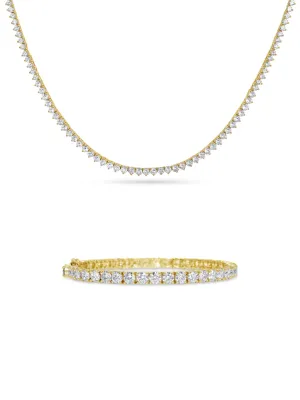 Shine Bright Necklace   Bracelet Set