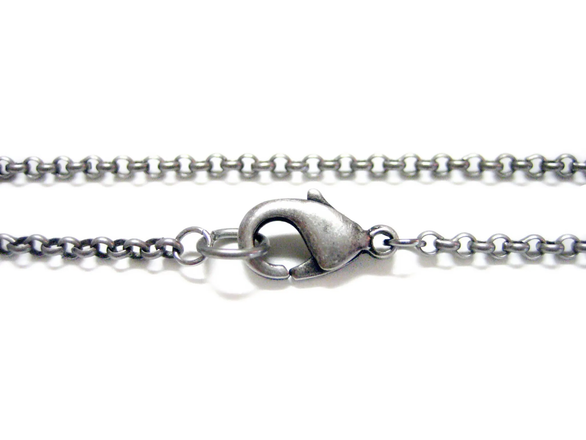 Shotgun Rifle Pendant Chain Necklace