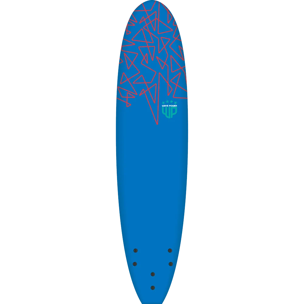 Soft Surfboards 8'0 WAVE POWER Blue/ Teal