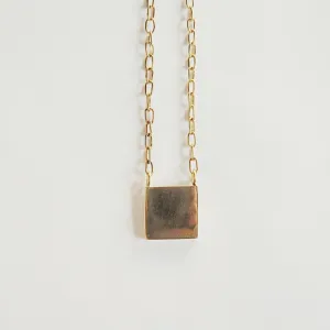 Square Pendant Necklace