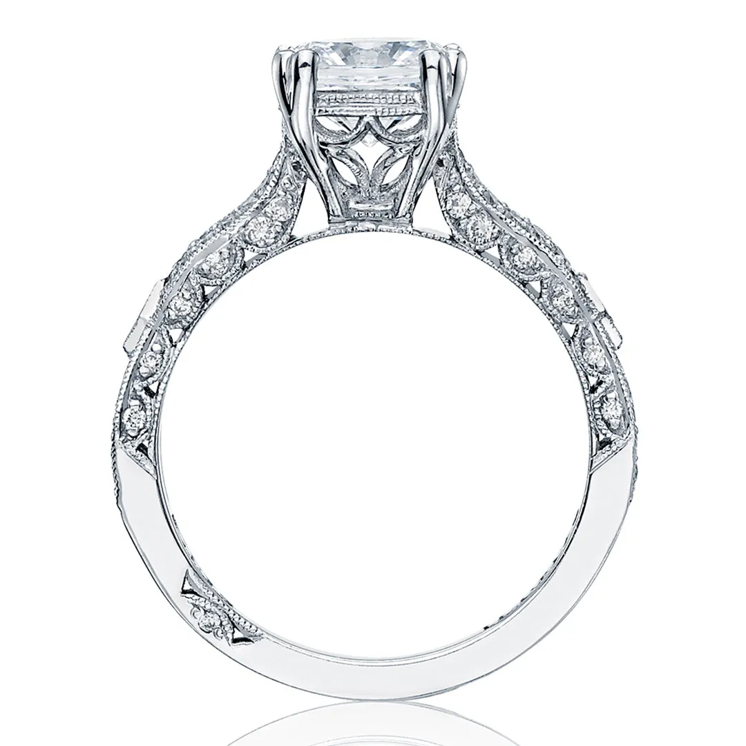 Tacori Pave Ribbon Diamond Engagement Ring