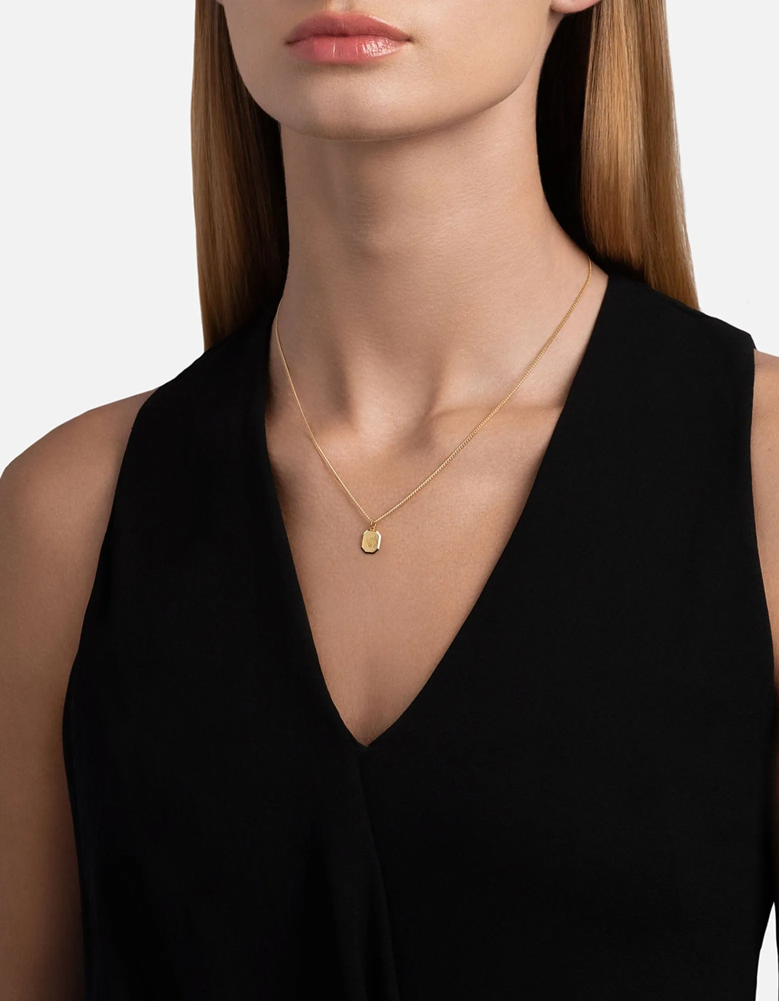 Taurus Nyle Necklace, Gold Vermeil
