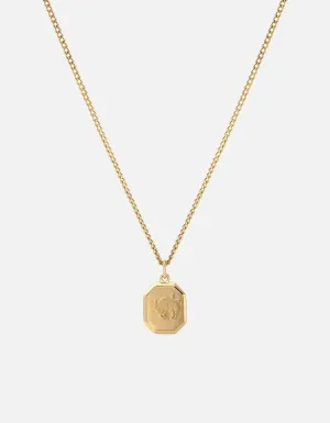 Taurus Nyle Necklace, Gold Vermeil