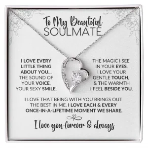 To My Soulmate | Every Little Thing | Forever Love Necklace
