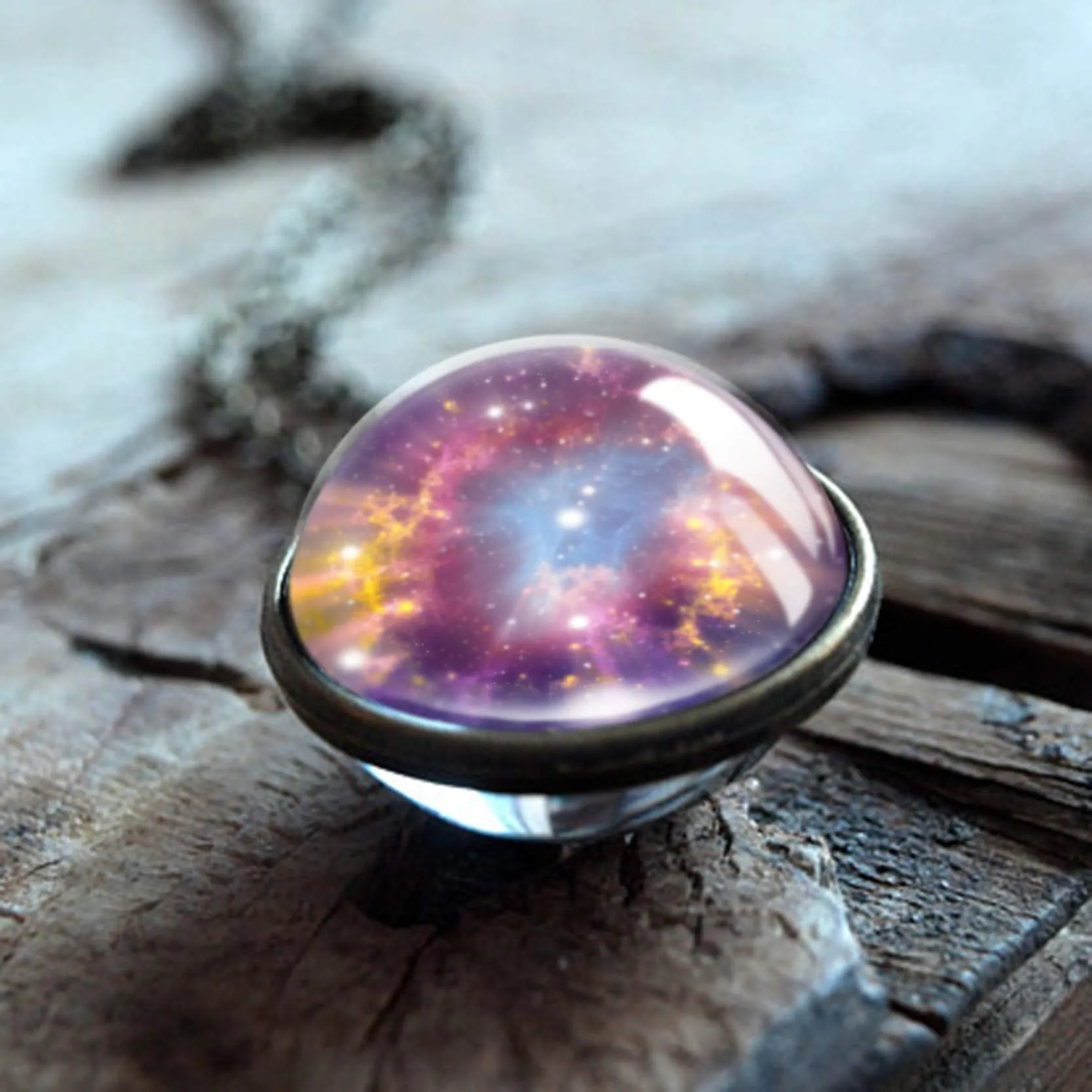 Universe Sphere Necklace