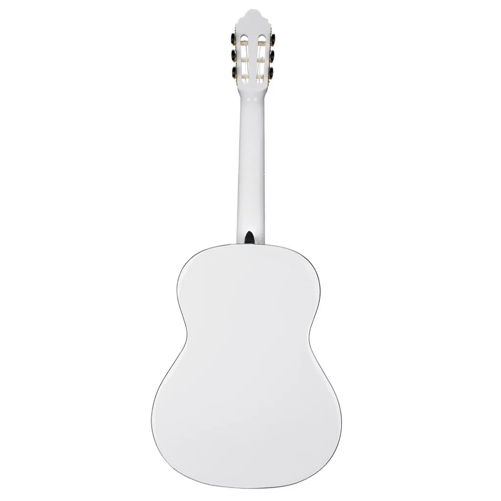 Valencia 100 Series 4/4 Classical Guitar - White