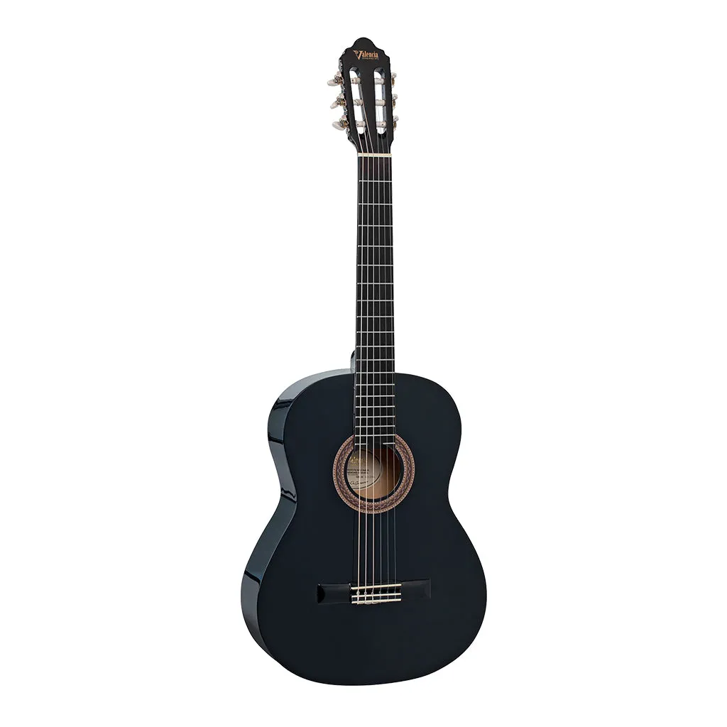 Valencia 100 Series Full Size Classical - Black