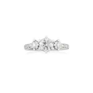Y.J 3 Stone Ring