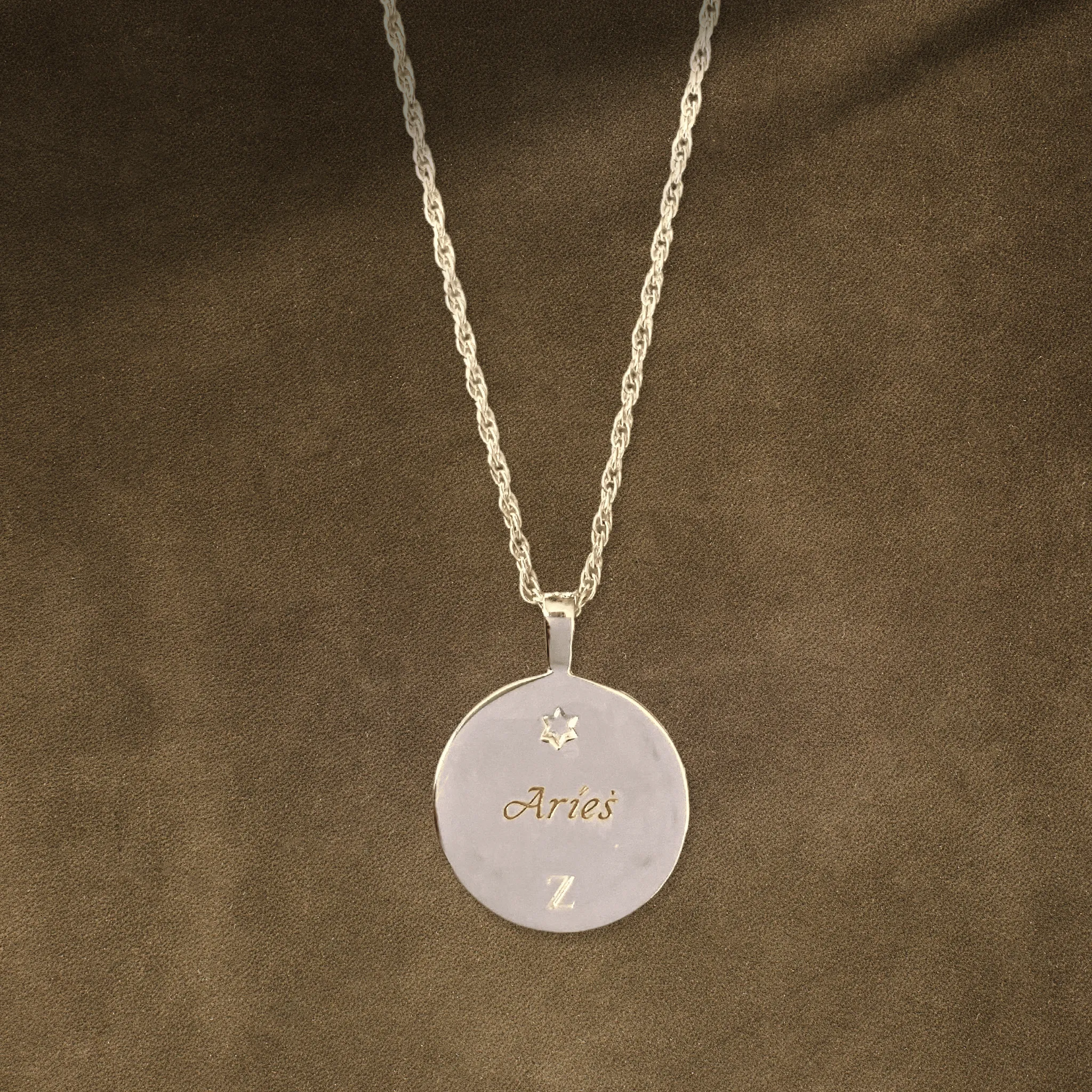 Zodiac Necklace / aries