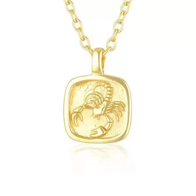 Zodiac Pendant Personalise Necklace