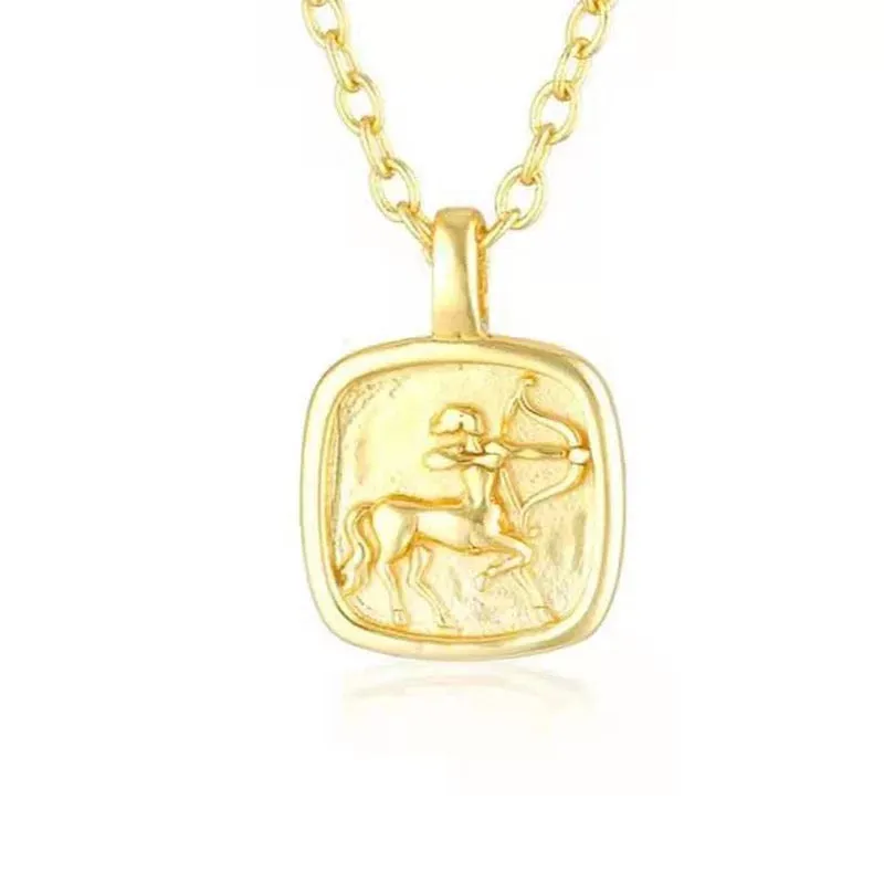 Zodiac Pendant Personalise Necklace
